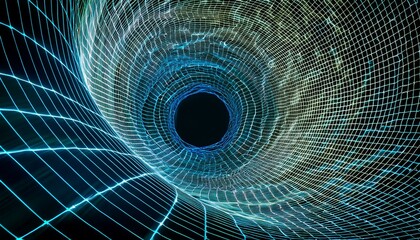 tunnel or wormhole abstract wormhole science 3d tunnel grid wireframe 3d surface tunnel grid texture