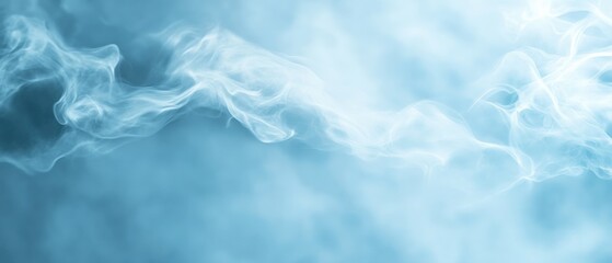 Obraz premium abstract blue smoke background wallpaper