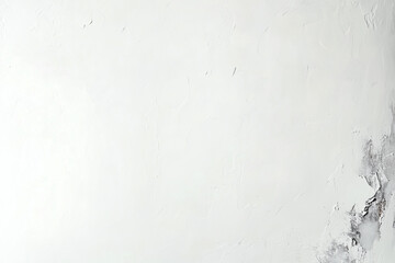 Obraz premium super sleek white plaster wall with faint chalky texture, creating minimalist and modern aesthetic. This surface is perfect for various design applications