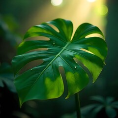 A Stunning Blend of Monstera Deliciosa