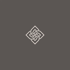 Infinity Flower Vector