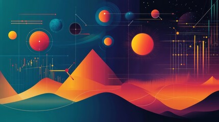 Mathematics Illustrations Equations Overview with Illustrations