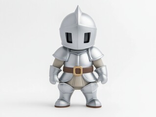 Fototapeta premium Toy Knight in Shining Armor