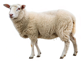 Fototapeta premium sheep and lamb