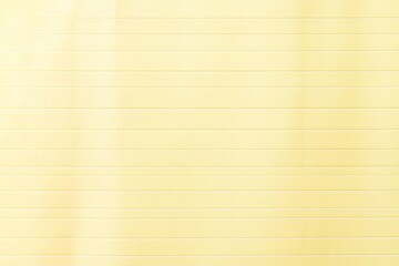 Fototapeta premium Notebook paper background yellow lines.