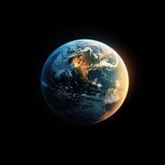 Planet Earth in Space