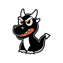 Sticker anime design of DRAGON