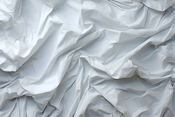 Obraz premium Abstract Drapery. White Fabric Texture. Minimalist Background