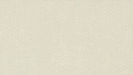 Fototapeta premium Plain white linen fabric with fine texture