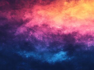 Obraz premium abstract color gradients with digital mist in sci-fi theme