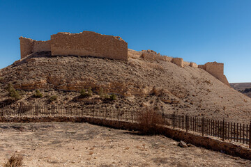 Shobak Castle, crusader fortress in Shobak, Jordan