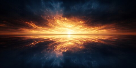 neon fractals floating in surreal digital glow