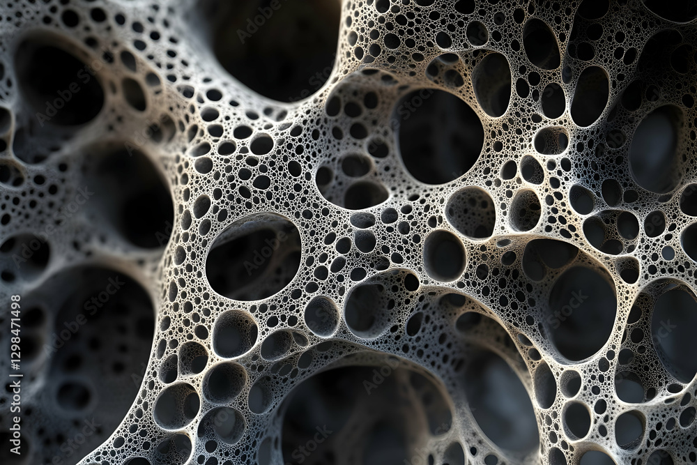 Aufkleber a close-up of an intricate network of digital connections, resembling the pattern and structure foun