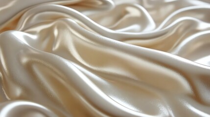 Obraz premium A smooth metallic silver surface with soft reflections and a polished, sophisticated finish.