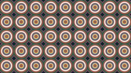 circle motif, circle pattern, symmetrical, circle lines, wall wallpaper
