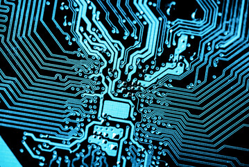 Abstract,close up of Mainboard Electronic background.
(logic board,cpu motherboard,circuit,system...