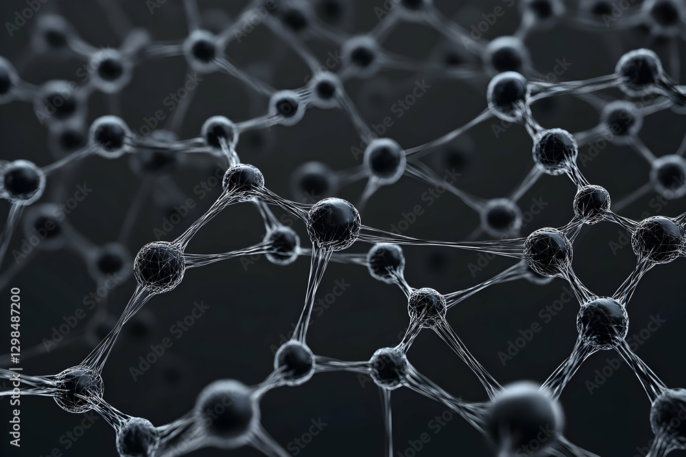 Poster a detailed close-up of tiny black and white lines forming intricate patterns, representing the compl