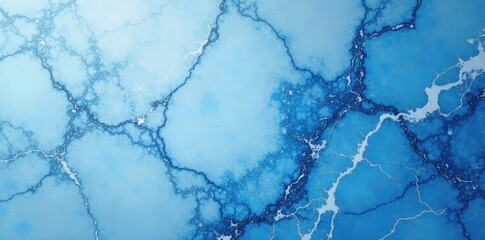 Obraz premium Smooth blue and white marble surface with subtle veining, texture, high-end, premium