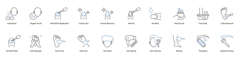 Comprehensive Beauty Care, Facial, Nail Services, and Hair Treatments