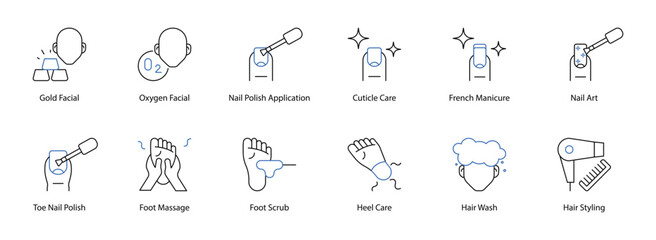 Luxury Spa Treatments, Facials, Nail Care, and Hair Services