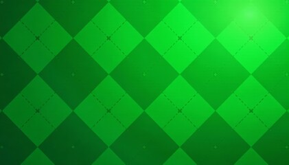 Vibrant green argyle diamond pattern banner background, banner, diamond, sustainability