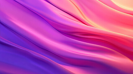 Luxurious silk bedding texture with smooth vibrant surface for interior design