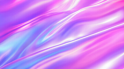 Obraz premium Vibrant satin fabric texture with gentle abstract waves for design