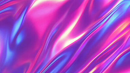 Fototapeta premium Abstract vibrant satin texture with gentle light reflections for elegant designs