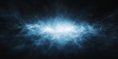 glowing cyber abstract background with misty transparency