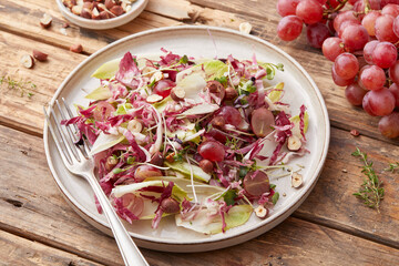 Bunter Gartensalat Radicchio
