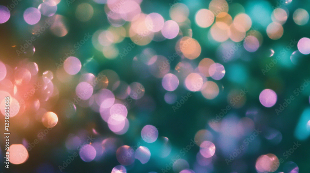 Aufkleber soft pastel colored bokeh texture background for design projects