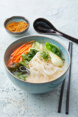 Miso-Suppe mit Pakchoi