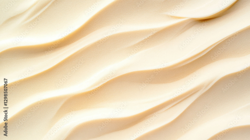 Poster natural soft sand texture with fine grains and flowing patterns