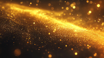 Obraz premium Mystical cosmic dust texture with sparkling light effects for creative design