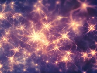 Naklejka premium abstract glowing Easter fractals dreamy pattern --ar 4:3