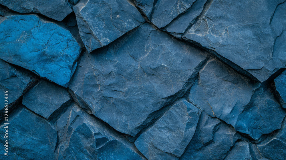 Poster rugged stone texture with sharp edges for design and decoration