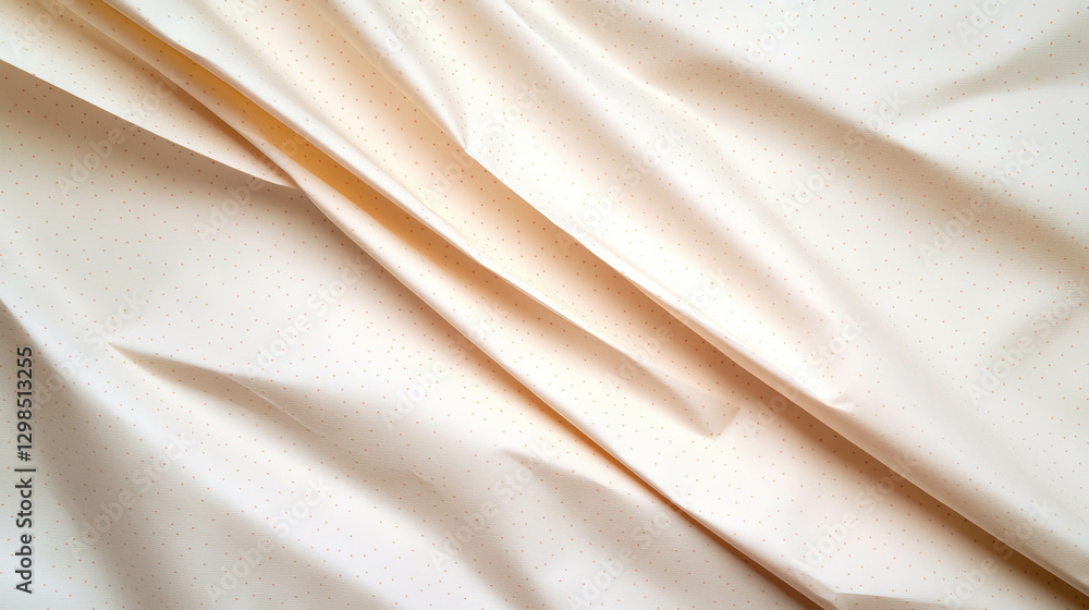 Poster subtle dotted line pattern on beige paper background for design and decoration