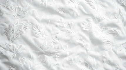 Obraz premium Elegant floral tone on tone fabric background for textiles and design