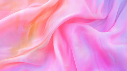 Fototapeta premium Vibrant tie dye tapestry with swirling abstract texture for creative design