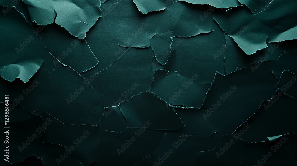 Poster abstract background of torn paper texture with frayed edges for creative design