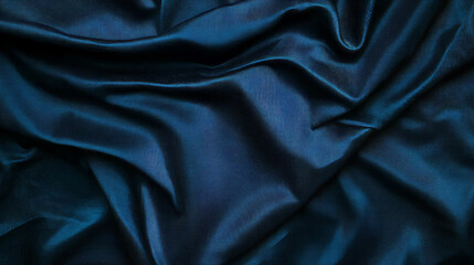 Obraz premium Luxurious velvet drapes with deep folds - rich texture background for design projects