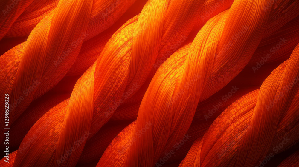 Poster vibrant woven rope texture with rustic rough surface for craft and design projects
