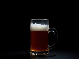 Dark Night Brew in a Mug - Still Life Photography