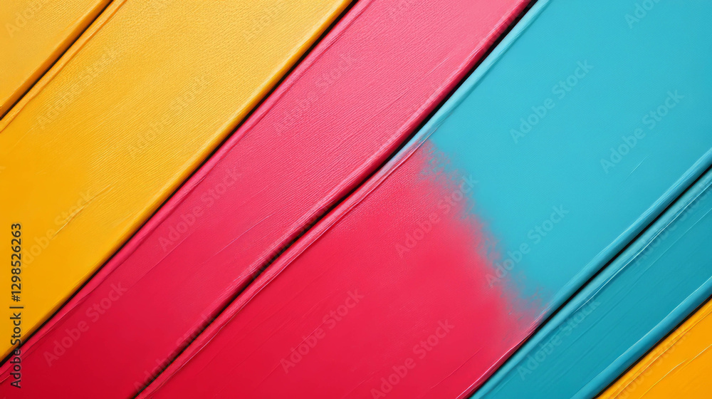 Poster vibrant textured canvas with multicolored abstract background for artistic design