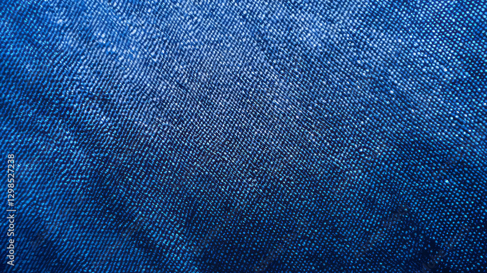 Poster abstract blue canvas texture with textured roller marks for background or design