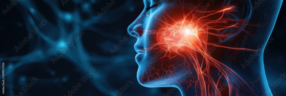 Poster Exploration of neural pathways and their impact on human cognition and emotion. Generative AI