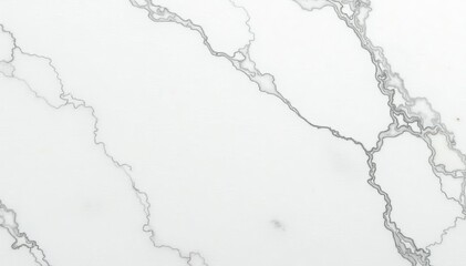 Obraz premium Soft white marble texture, delicate grey veining , bright, white