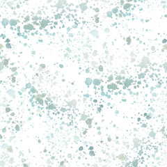 Blue abstract watercolor splashes seamless pattern. Hand drawn sea drops background, stroke clipart for textile, fabric, wallpaper design. Minimalism style repeated painting