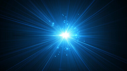 Obraz premium 放射状に煌めく背景画像:Radiant shimmering background image.