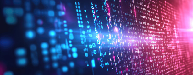 Cyber background suitable for technology, neural networks, AI, digital data storage, audio and visual presentations, scientific investigations, educational purposes, and more